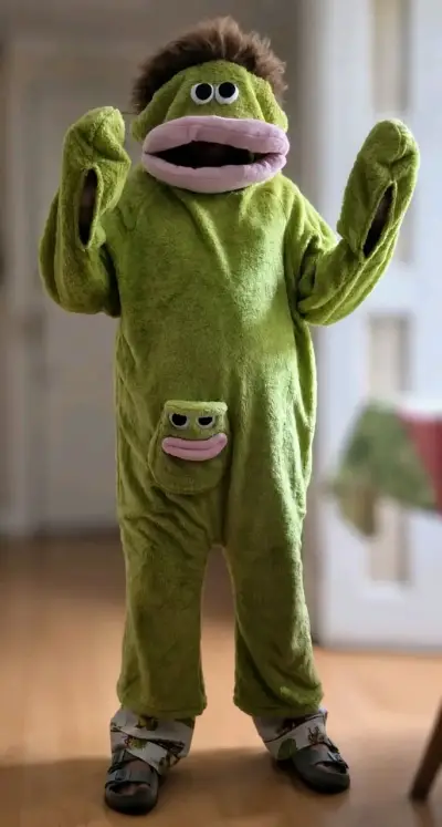 Divertido pijama Big Mouth Monster - miniatura 1