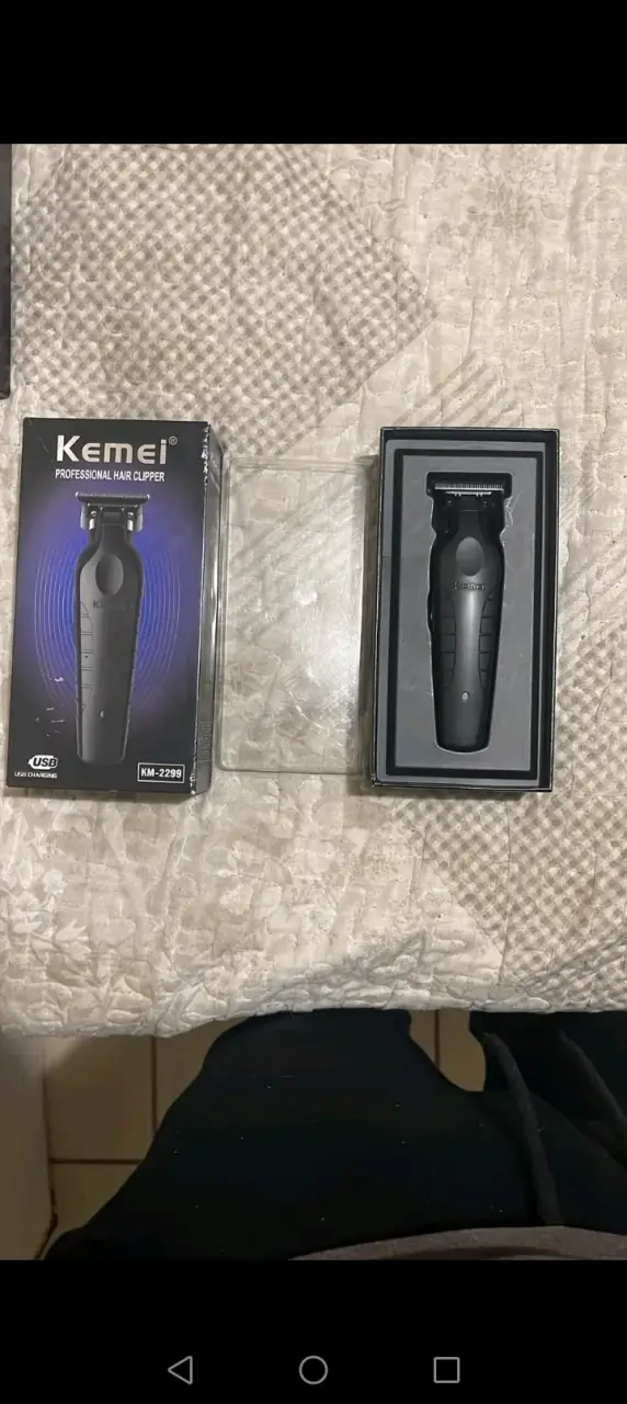 Cortapelos profesional Kemei con accesorios - 2
