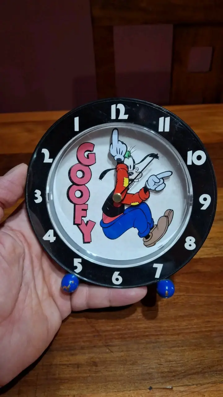 Reloj Despertador Vintage de Goofy (Disney Store, - 2