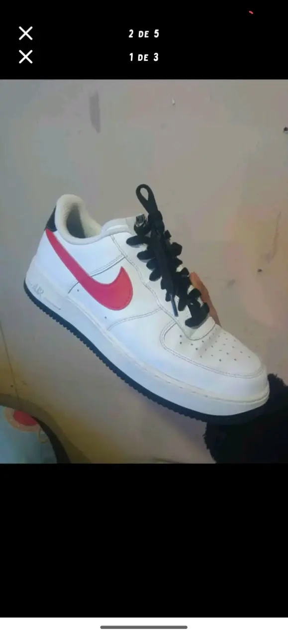 Zapatillas deportivas Nike Air Force 1 blancas - 1