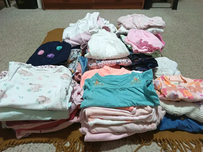 Lote de ropa para bebé niña 3-9 meses