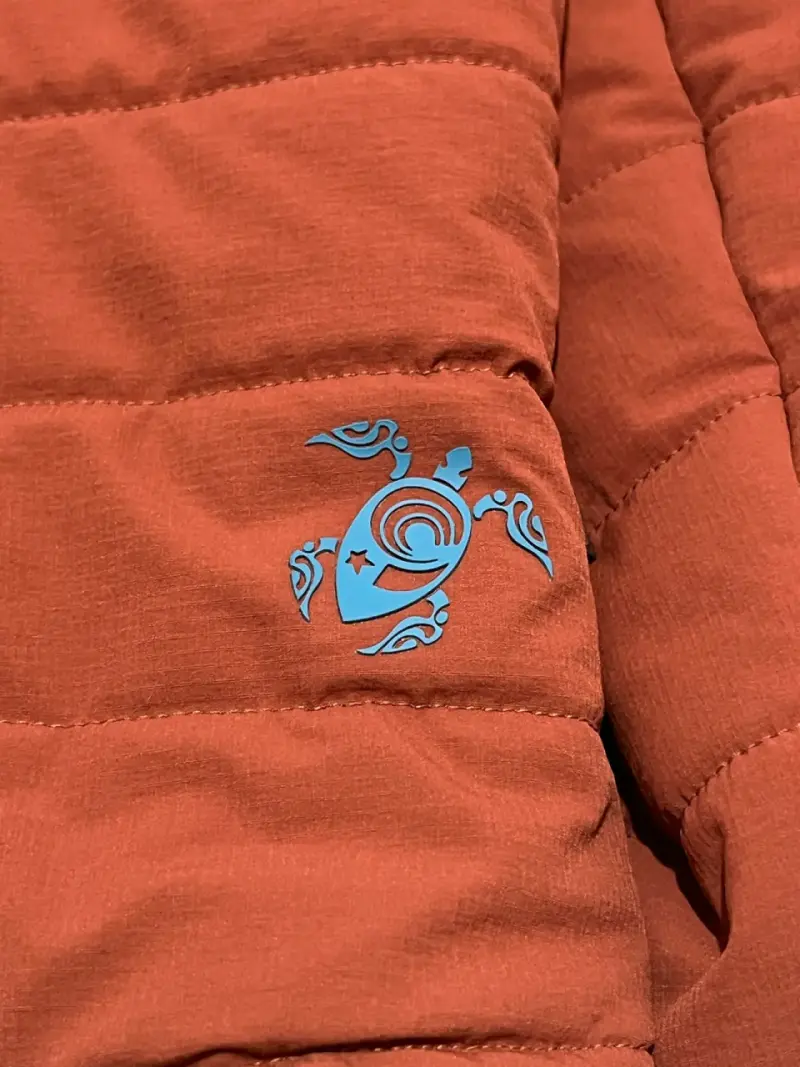 Chaqueta Haka Honu con gorro color terracota - 4