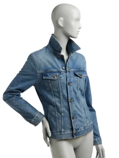 Blazer de mujer gris con cinturón - miniatura 4