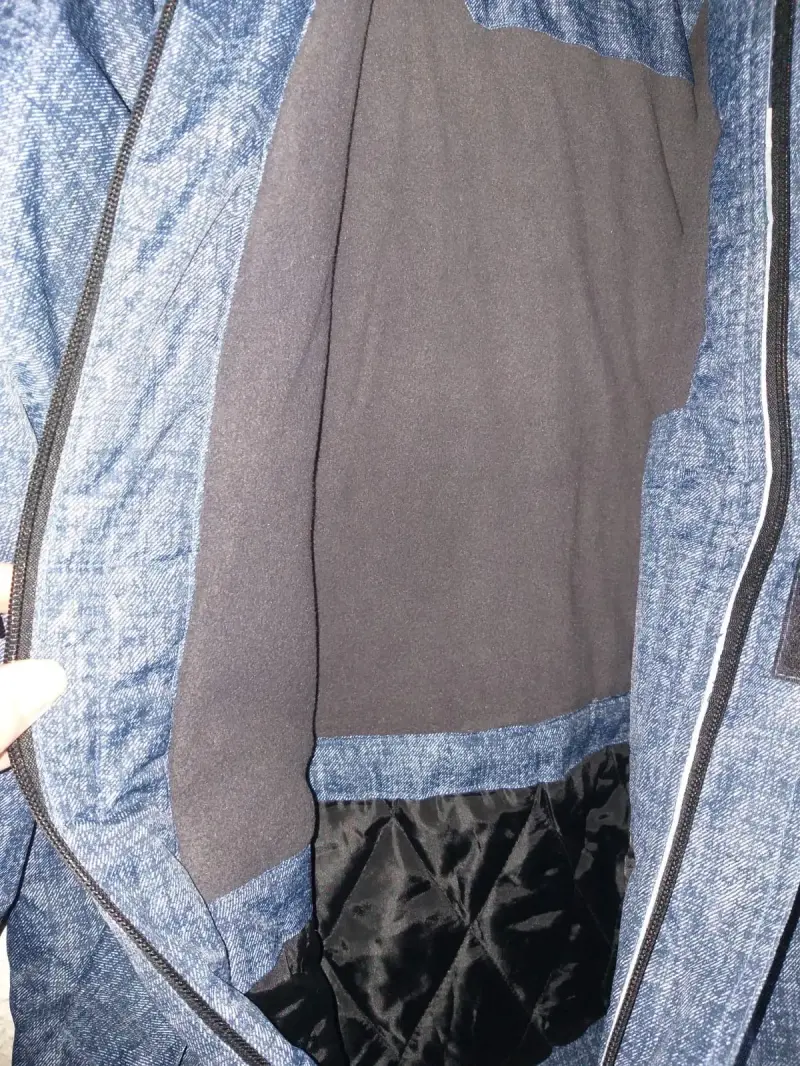 Chaqueta azul In Extenso Sports con capucha - 4