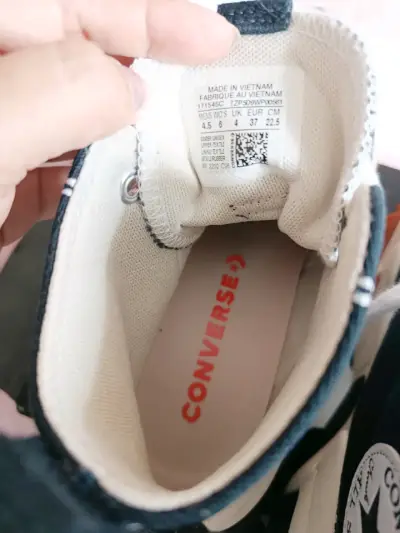 Zapatillas Converse Run Star Hike negras y naranja - miniatura 3