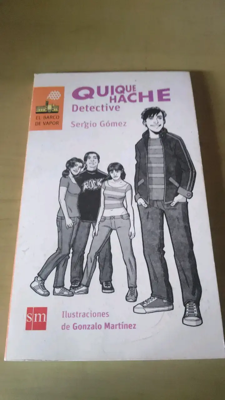 Libro Quique Hache Detective de Sergio Gómez