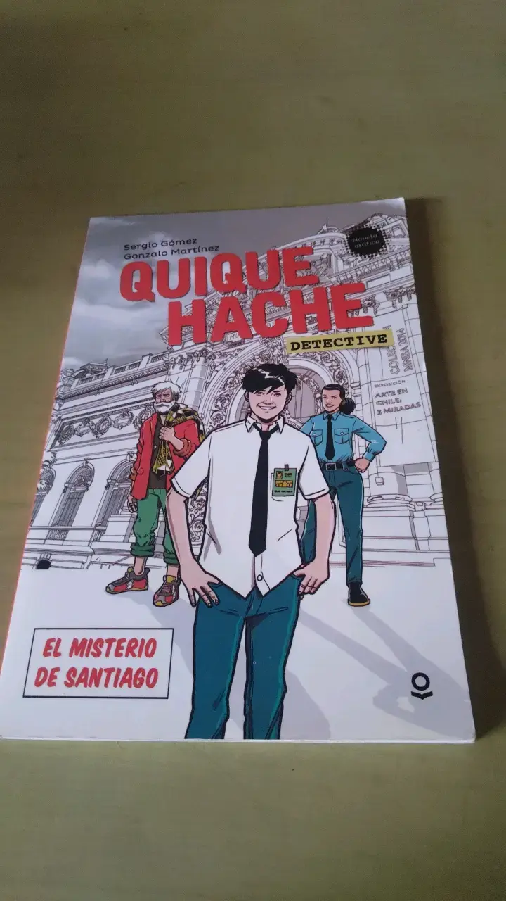 Libro Quique Hache Detective: El Misterio de Santiago