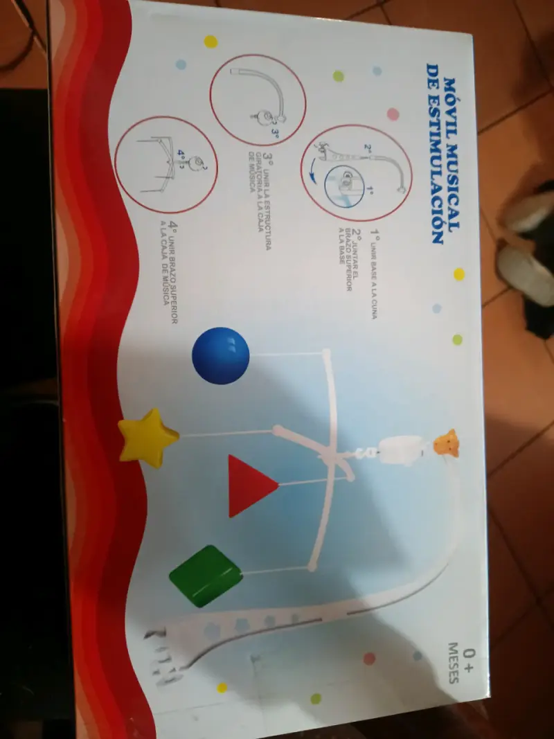 Móvil musical de estimulación para bebés - 2