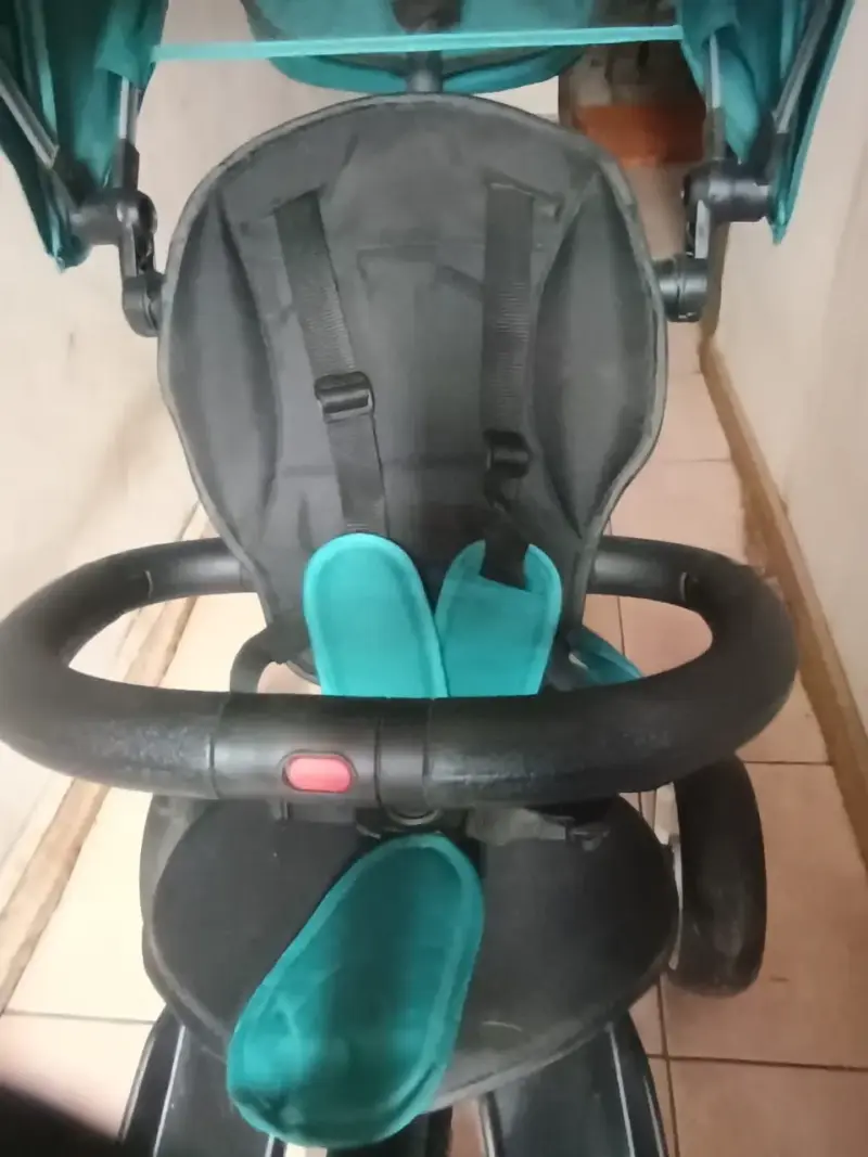 Triciclo Infanti Rito Eva Plus Turquesa - 4