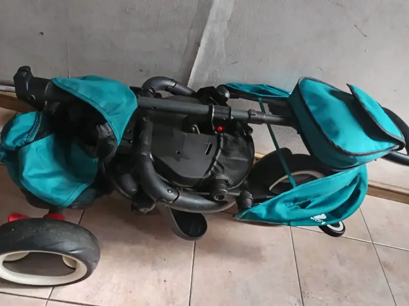 Triciclo Infanti Rito Eva Plus Turquesa - 5