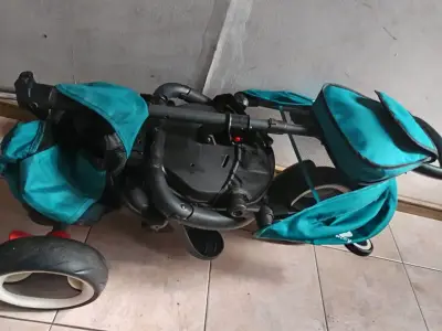Triciclo Infanti Rito Eva Plus Turquesa - miniatura 5