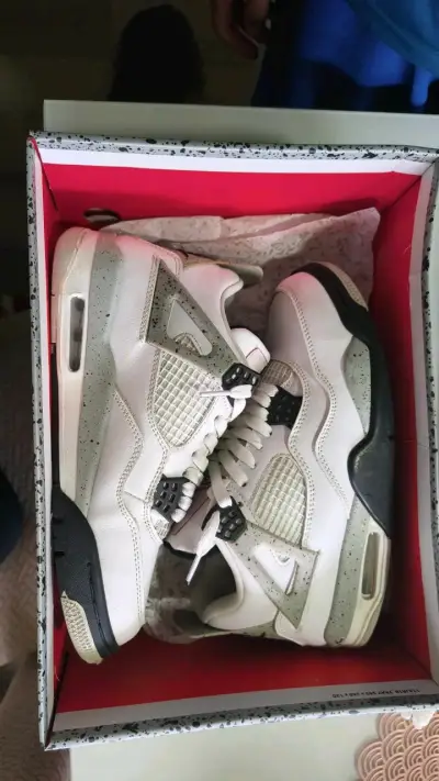Zapatillas deportivas blancas Nike Air Jordan homb - miniatura 2