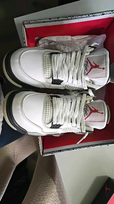 Zapatillas deportivas blancas Nike Air Jordan homb - miniatura 3