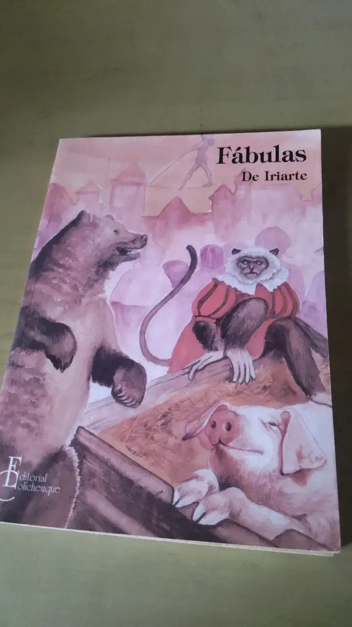 Libro 'Fábulas de Iriarte' edición ilustrada
