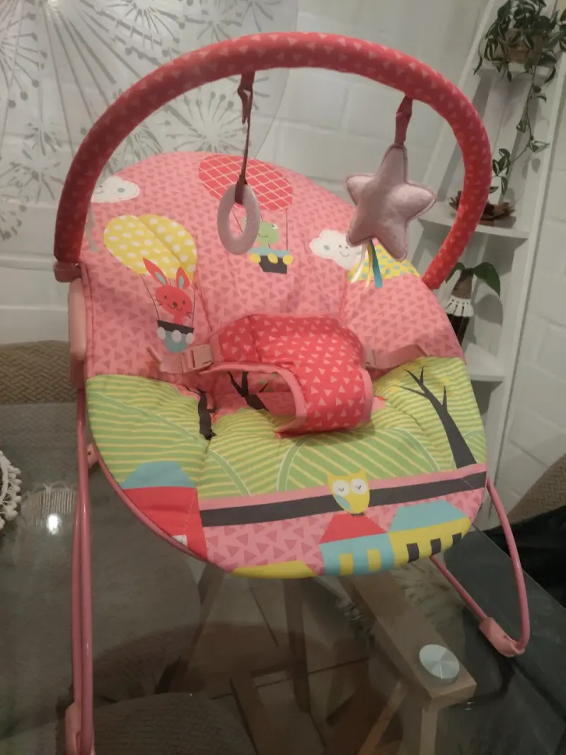 Silla Mecedora para Bebé con Diseño Colorido - 2