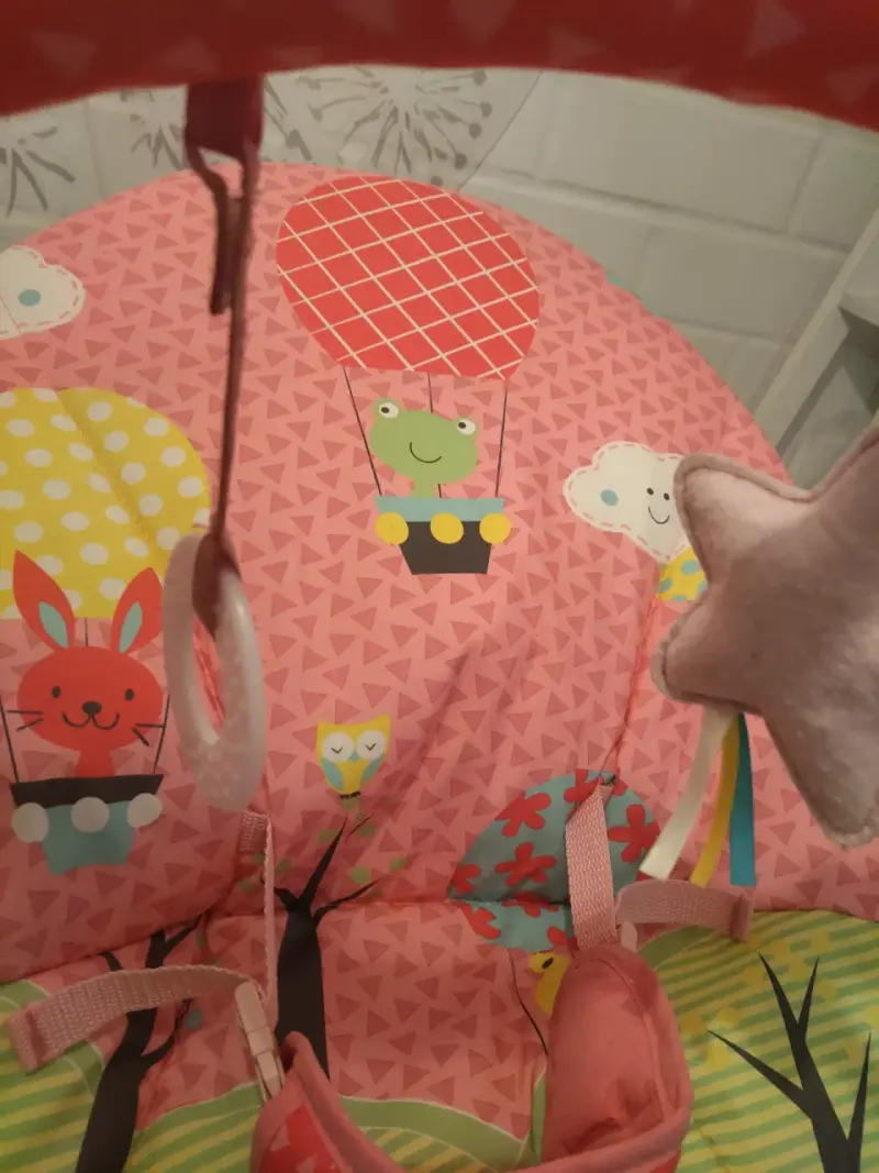 Silla Mecedora para Bebé con Diseño Colorido - 5