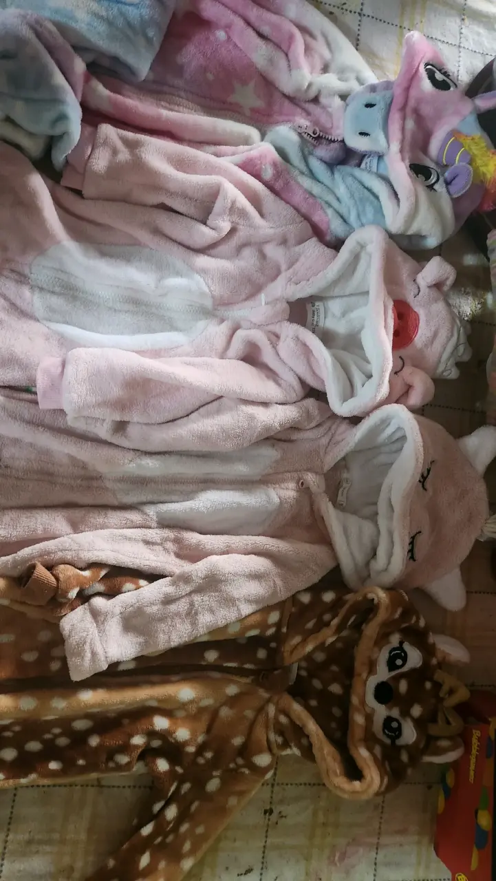 Pijamas enteros de animales para niños talla - 1