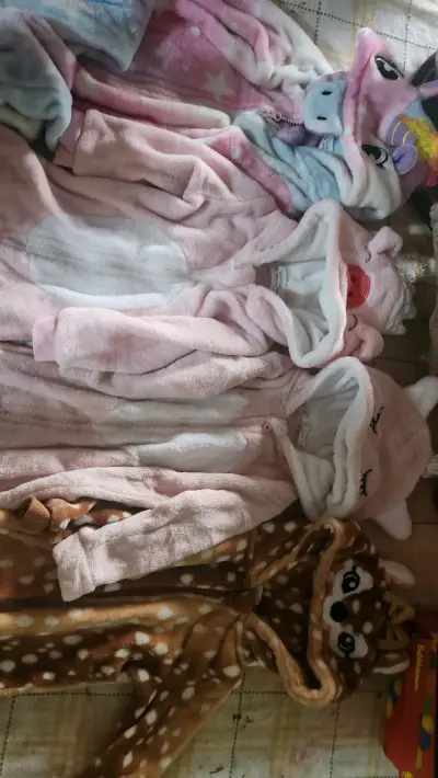 Pijamas enteros de animales para niños talla - miniatura 1