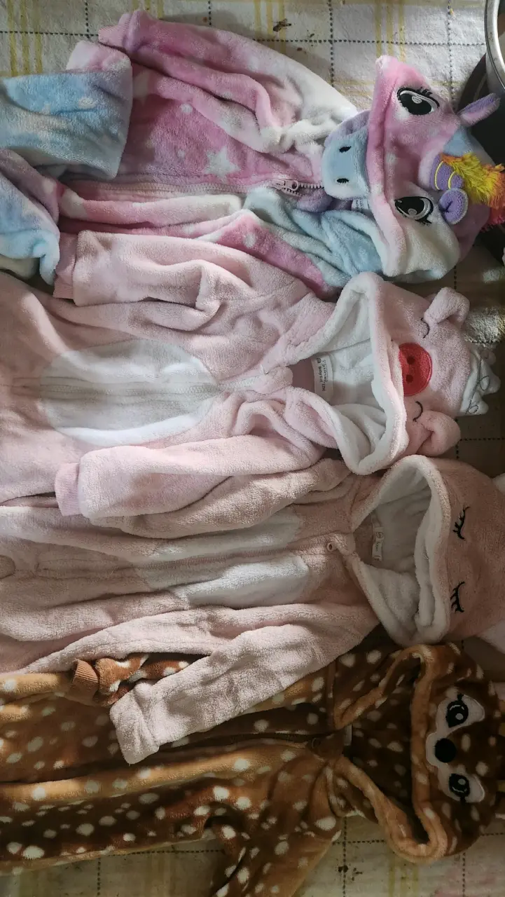 Pijamas enteros de animales para niños talla - 2