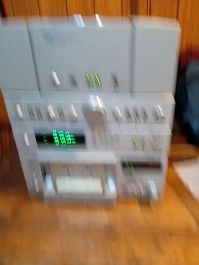 Amplificador estéreo Toshiba Aurex SC-M15 vintage - miniatura 1