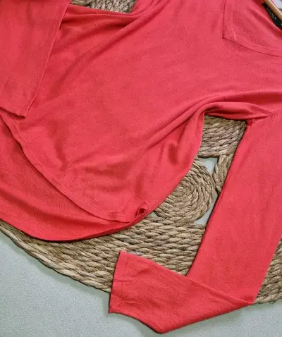 Suéter rojo de mujer Ralph Lauren - miniatura 2