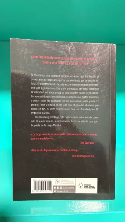 Libro 'La Larga Marcha' de Stephen King - miniatura 2