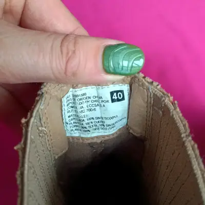 Botines de mujer con diseño de serpiente talla 40 - miniatura 3