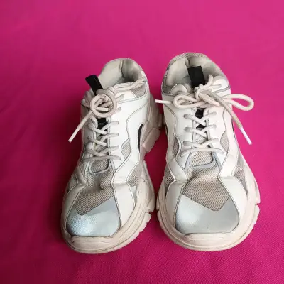 Zapatillas deportivas blancas Kappa para mujer - miniatura 1