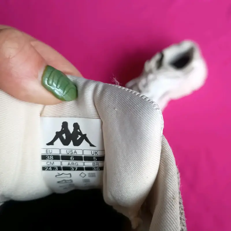 Zapatillas deportivas blancas Kappa para mujer - 3