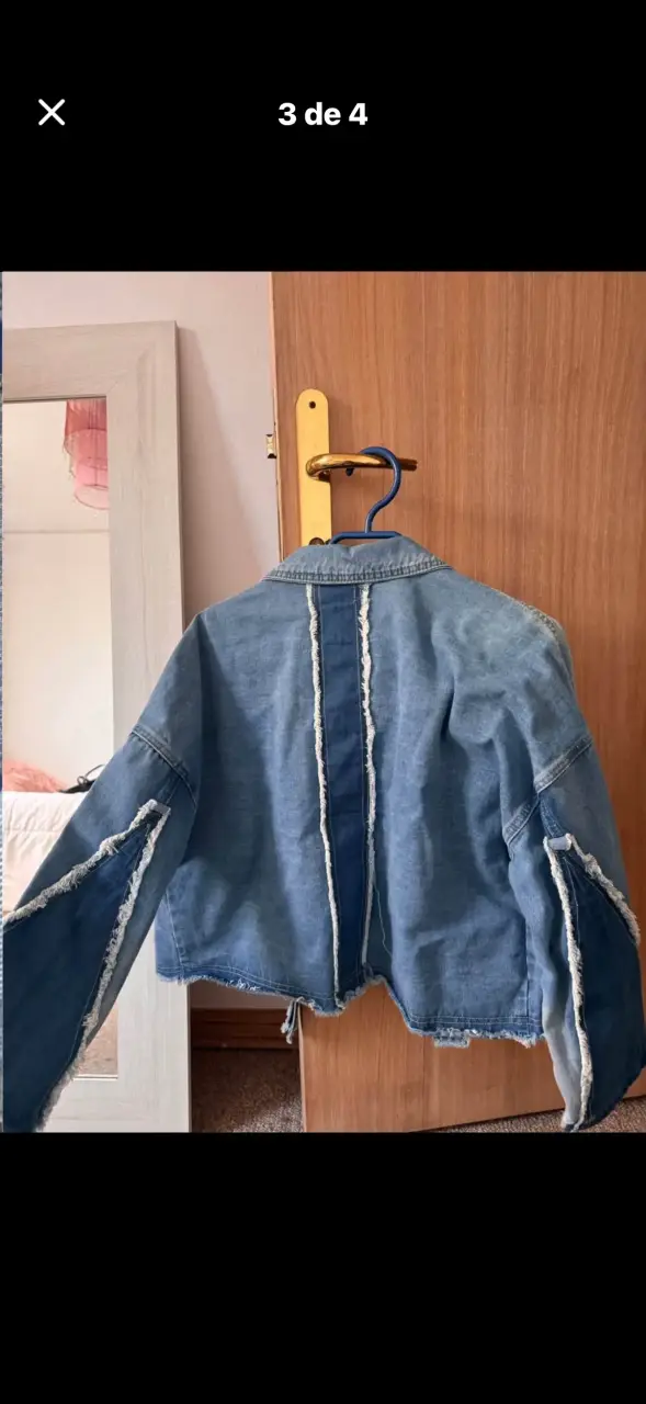 Chaqueta de mezclilla Alma con diseño desgastado - 2