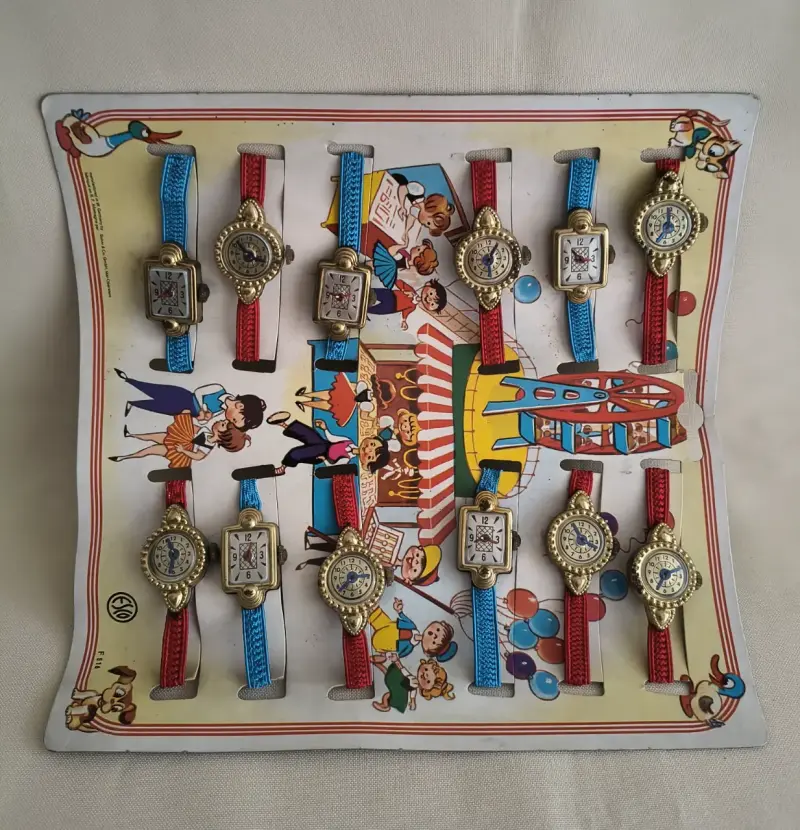 Relojes infantiles Vintage de Juguete Años 50-60 - 1