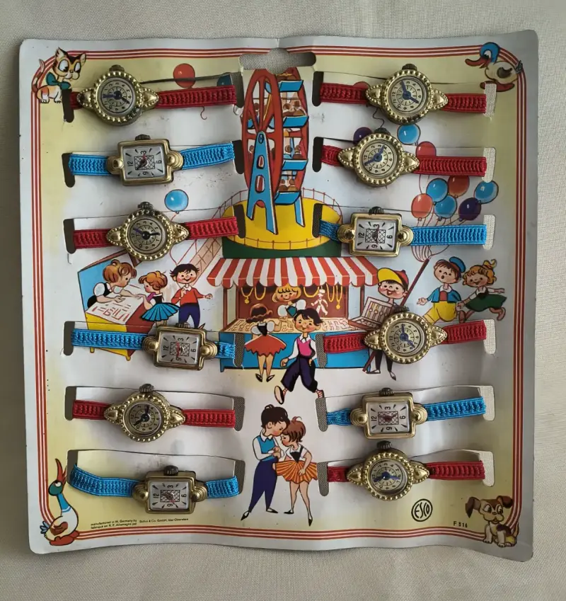 Relojes infantiles Vintage de Juguete Años 50-60 - 2