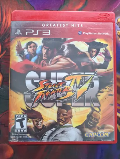 Street Fighter IV Playstation 3 ps3 - miniatura 1