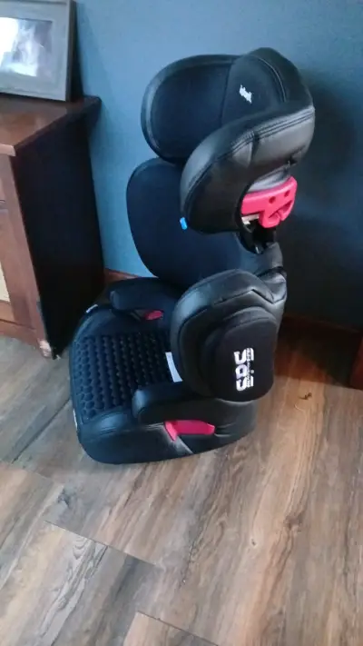 Silla de auto para niños Infanti negra [alzador) - miniatura 4