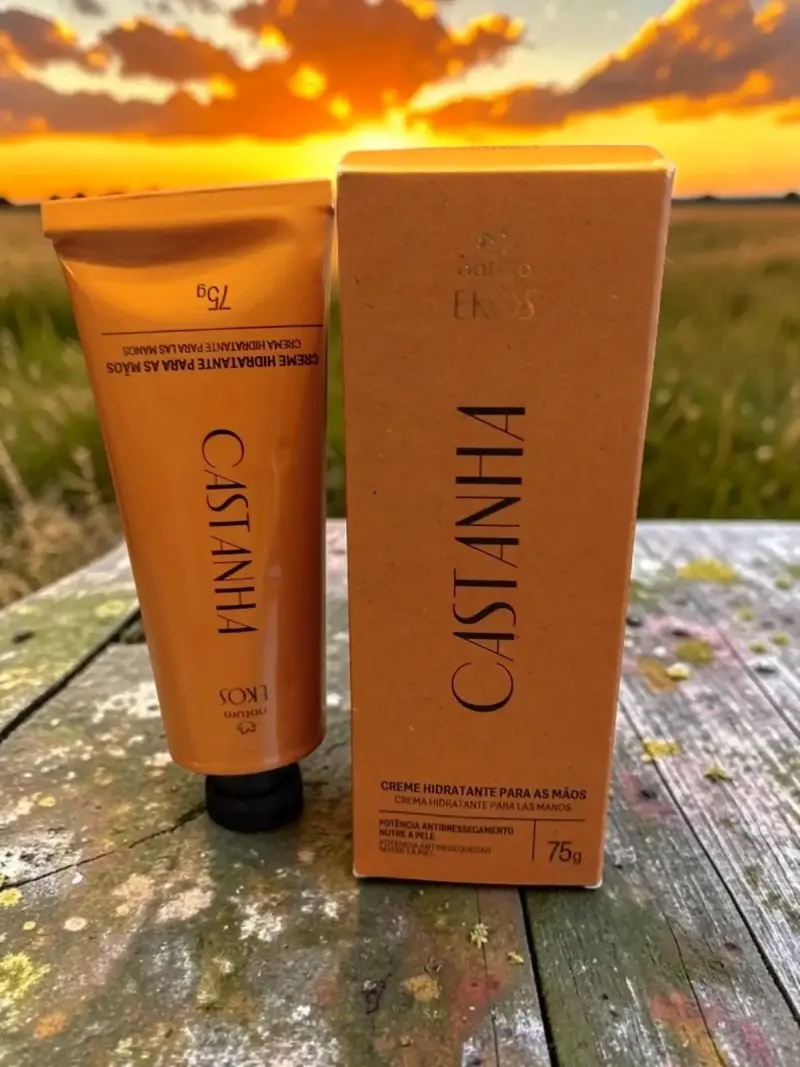Crema Hidratante Para Manos Castanha Ekos 75g