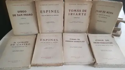 Colección de 8 libros Clásicos Castellanos Espasa - miniatura 1