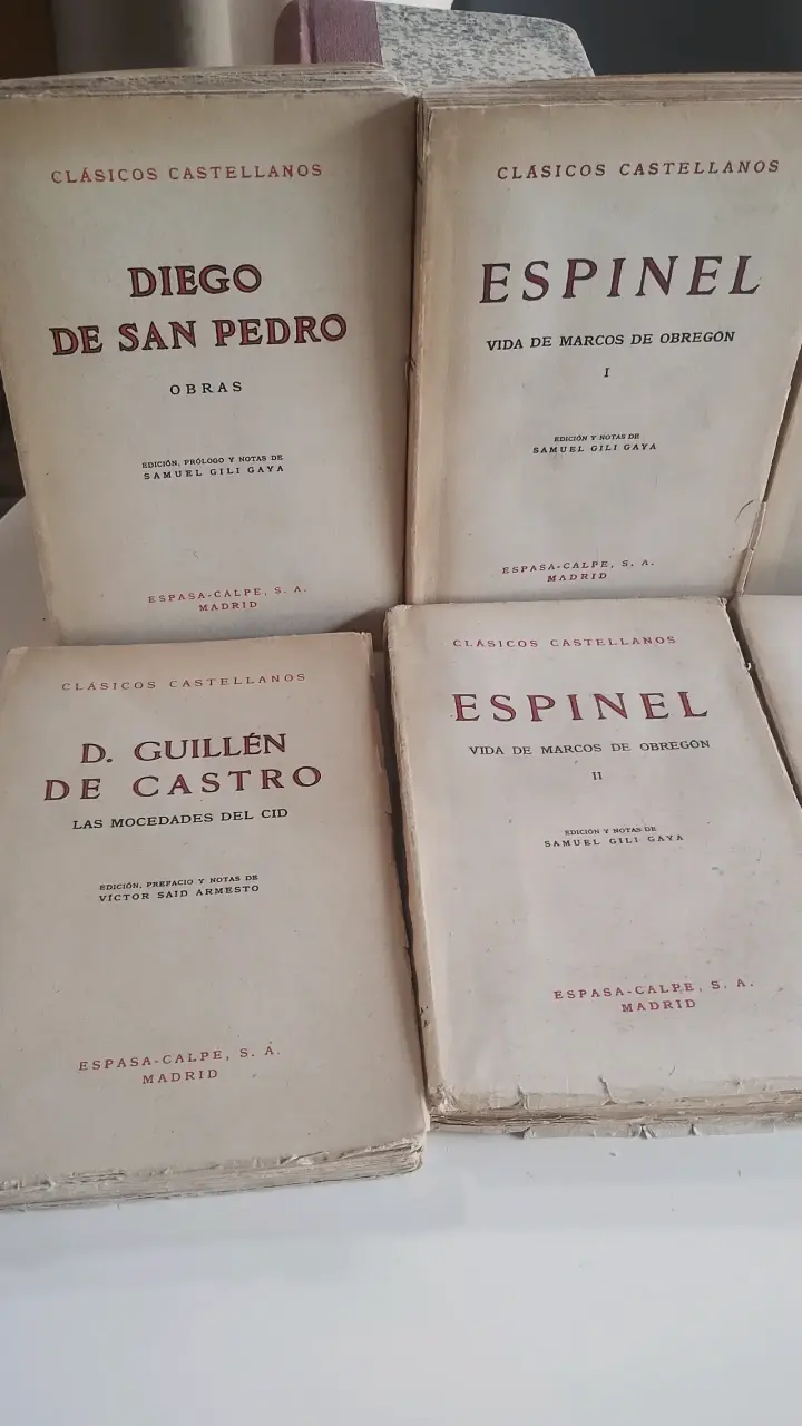 Colección de 8 libros Clásicos Castellanos Espasa - 2