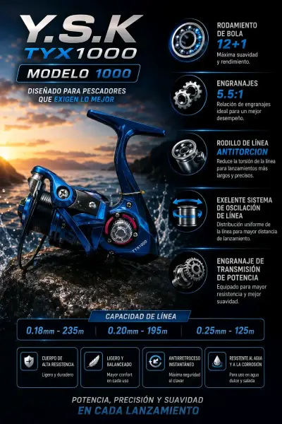 Vinilo de Pesca Baohua Lure con Atractor - miniatura 2