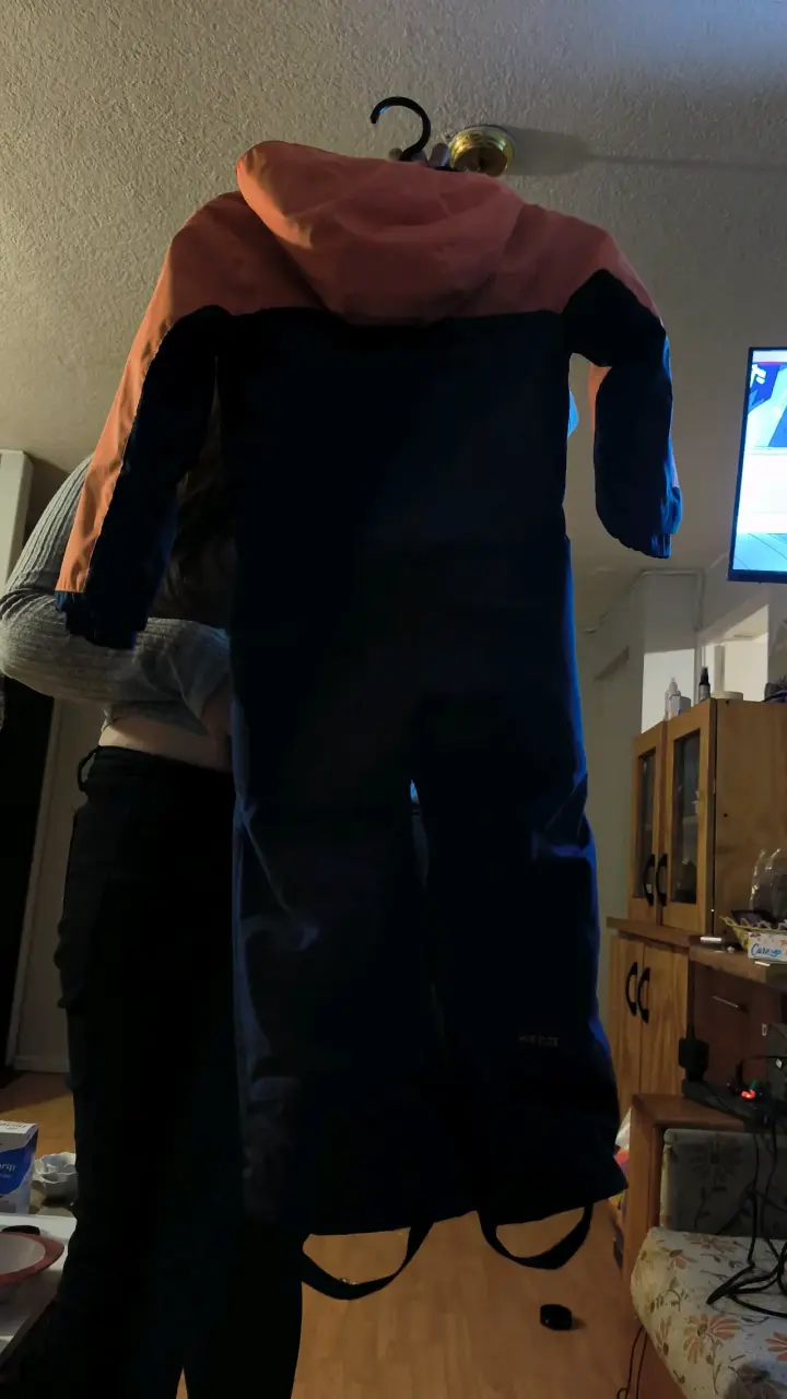Traje de nieve infantil Wedze azul y naranjo - 3