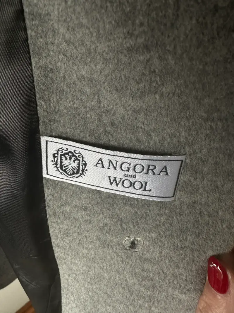 Abrigo de lana gris Marcona para mujer - 2