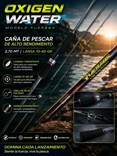 Caña de Pescar Pokee Kudos Ultra Ligera - miniatura 4