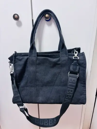 Bolso tote canvas Bubba Essentials gris - miniatura 3