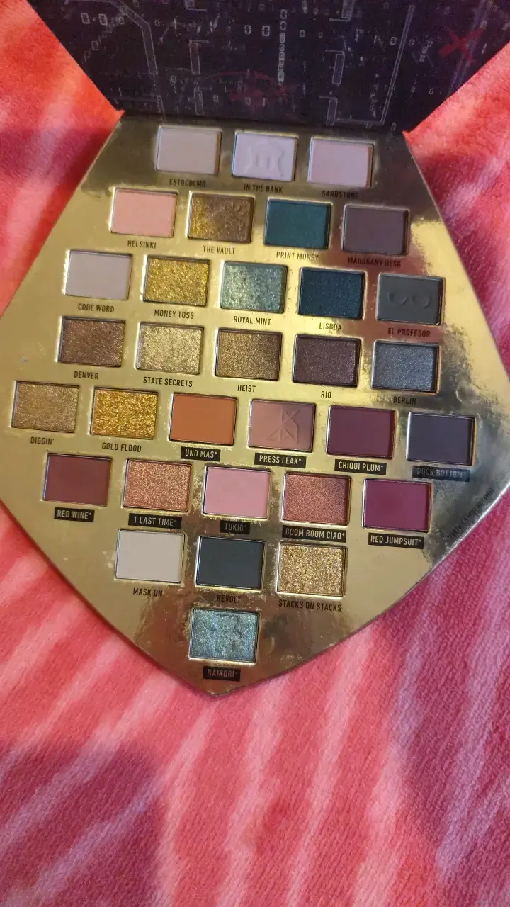 Paleta de Sombras NYX La Casa de Papel - 2