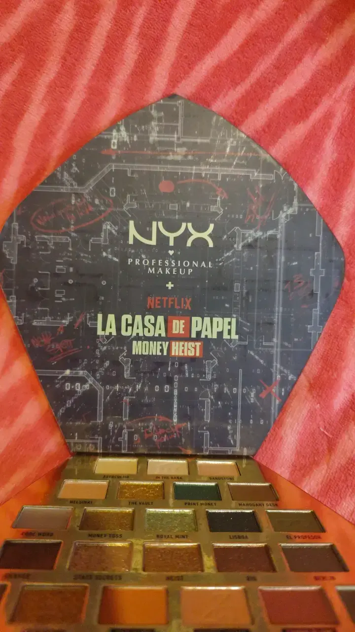 Paleta de Sombras NYX La Casa de Papel - 3