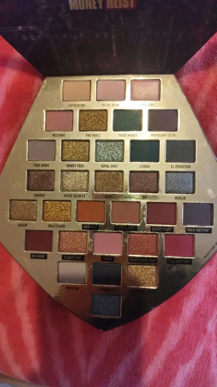Paleta de Sombras NYX La Casa de Papel - 5