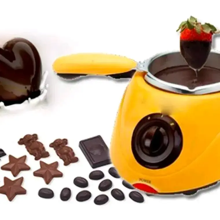 Fondue de Chocolate Eléctrico Amarillo