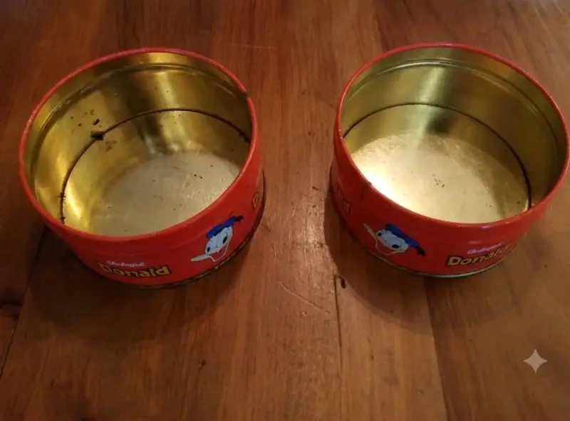 2 Cajas de Lata Caramelos Ambrosoli - Pato Donal - 2