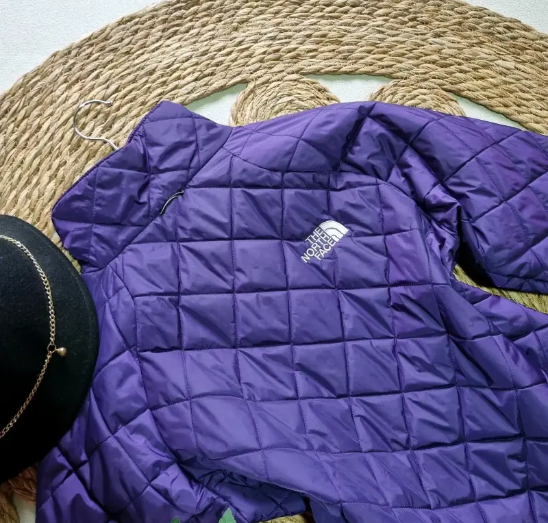 Chaqueta Morada The North Face Acolchada Mujer - 4