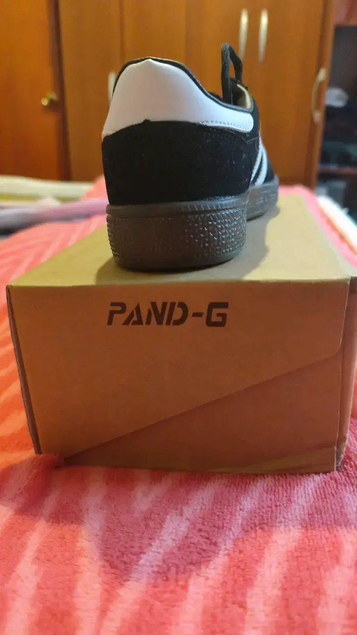 Zapatillas negras deportivas Pand-G talla 38 - 3