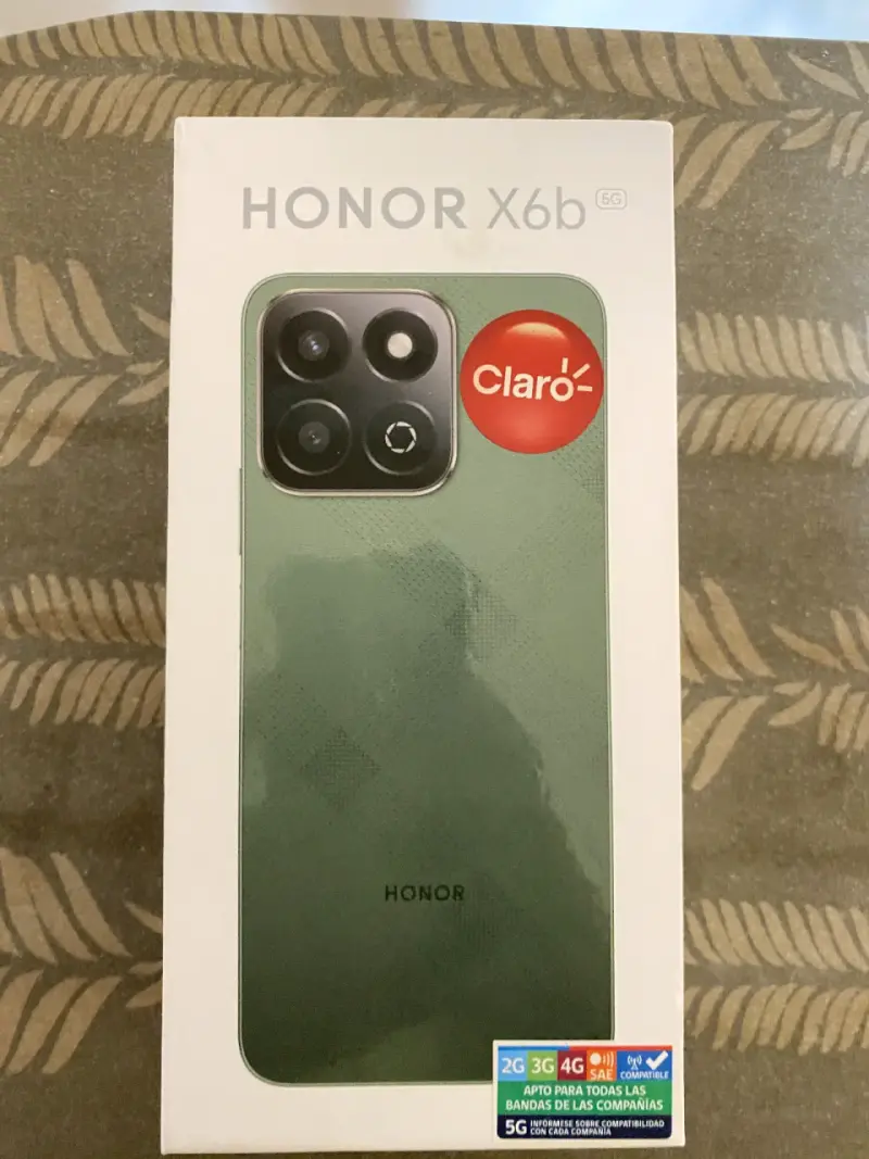Smartphone Honor X6b 5G, solo abierto. - 1